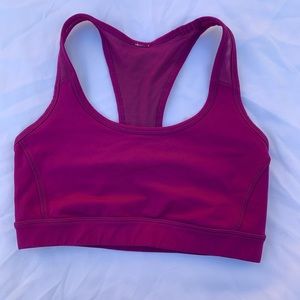 Lululemon Women’s Sports Bra Purple Size 4 # Run Hike Train Walk Jog.